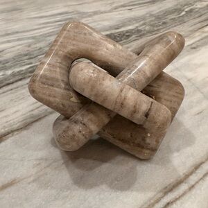 Genuine Marble Decorative knot Sculpture